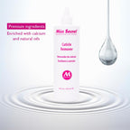 Mia Secret cuticle softener bottle side view and label