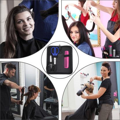Jxiwfvl lightweight travel organizer case for barber shears and hairdressing accessories