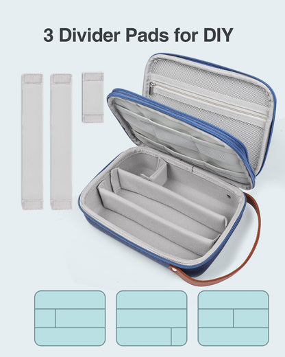 Luxtude shockproof eva storage case protecting hair cutting accessories from impact damage