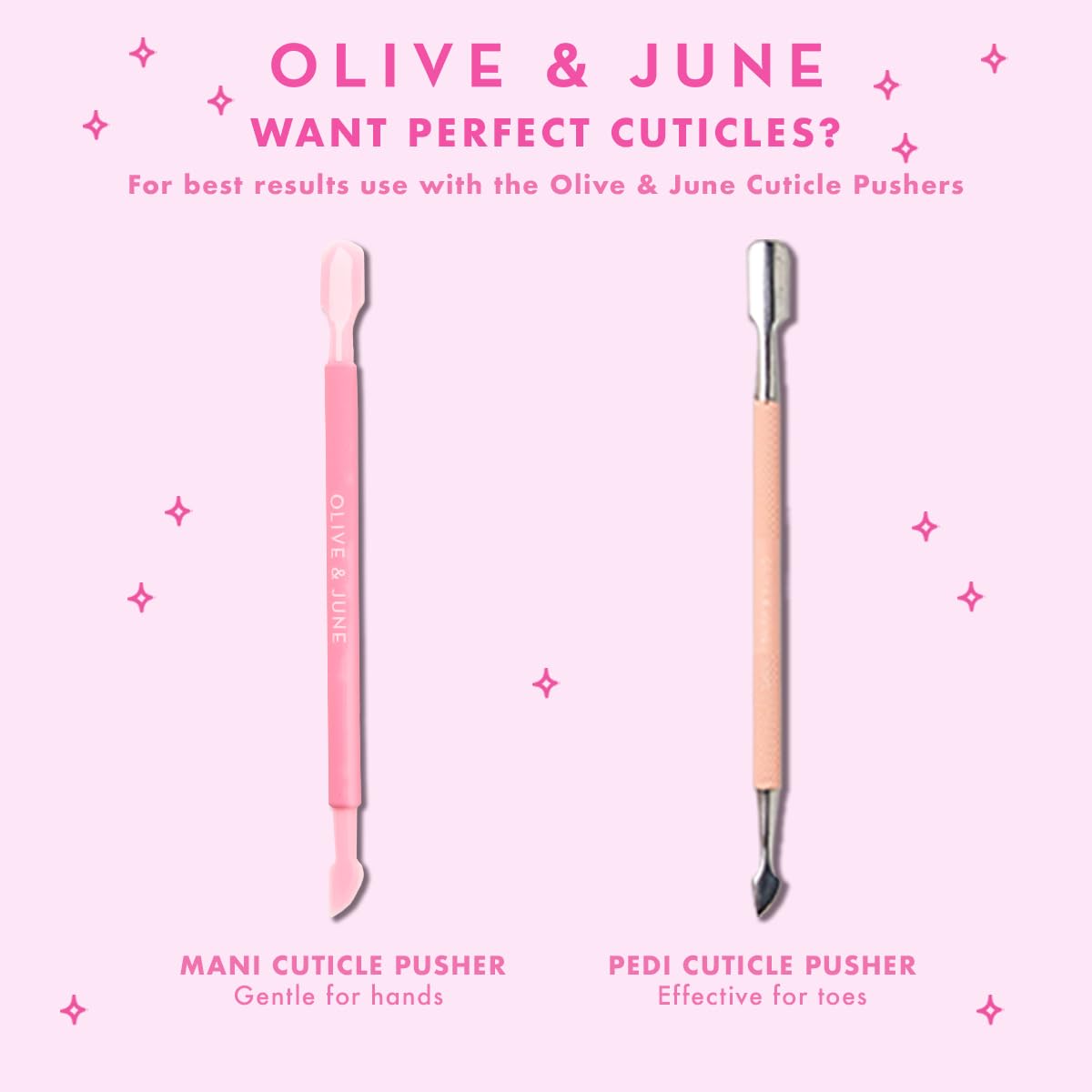 Olive and June Cuticle Remover ingredients label detail