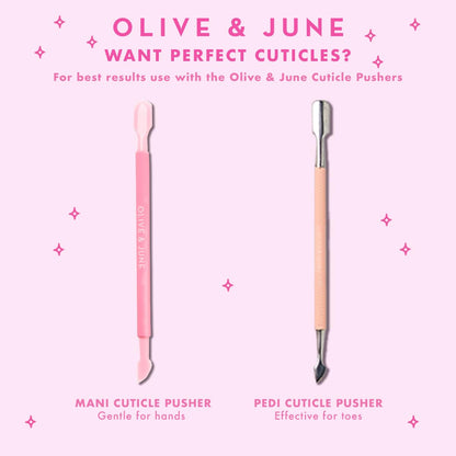 Olive and June Cuticle Remover ingredients label detail