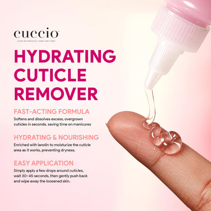 Professional nail kit with Cuccio Pro Hydrating Cuticle Remover
