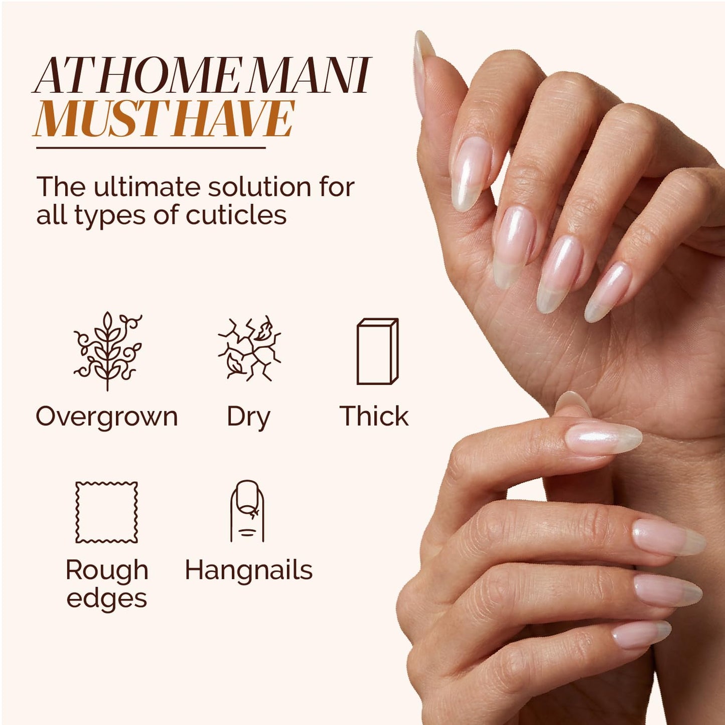 Vegan and cruelty-free nail cuticle treatment