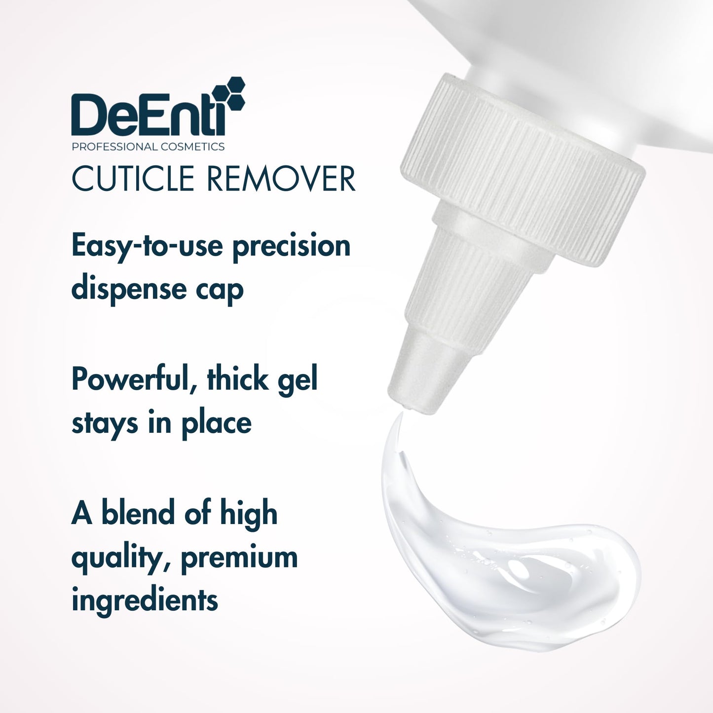 Instructions for using DeEnti cuticle remover gel