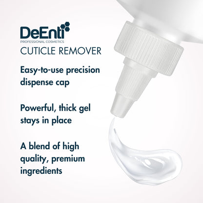 Instructions for using DeEnti cuticle remover gel