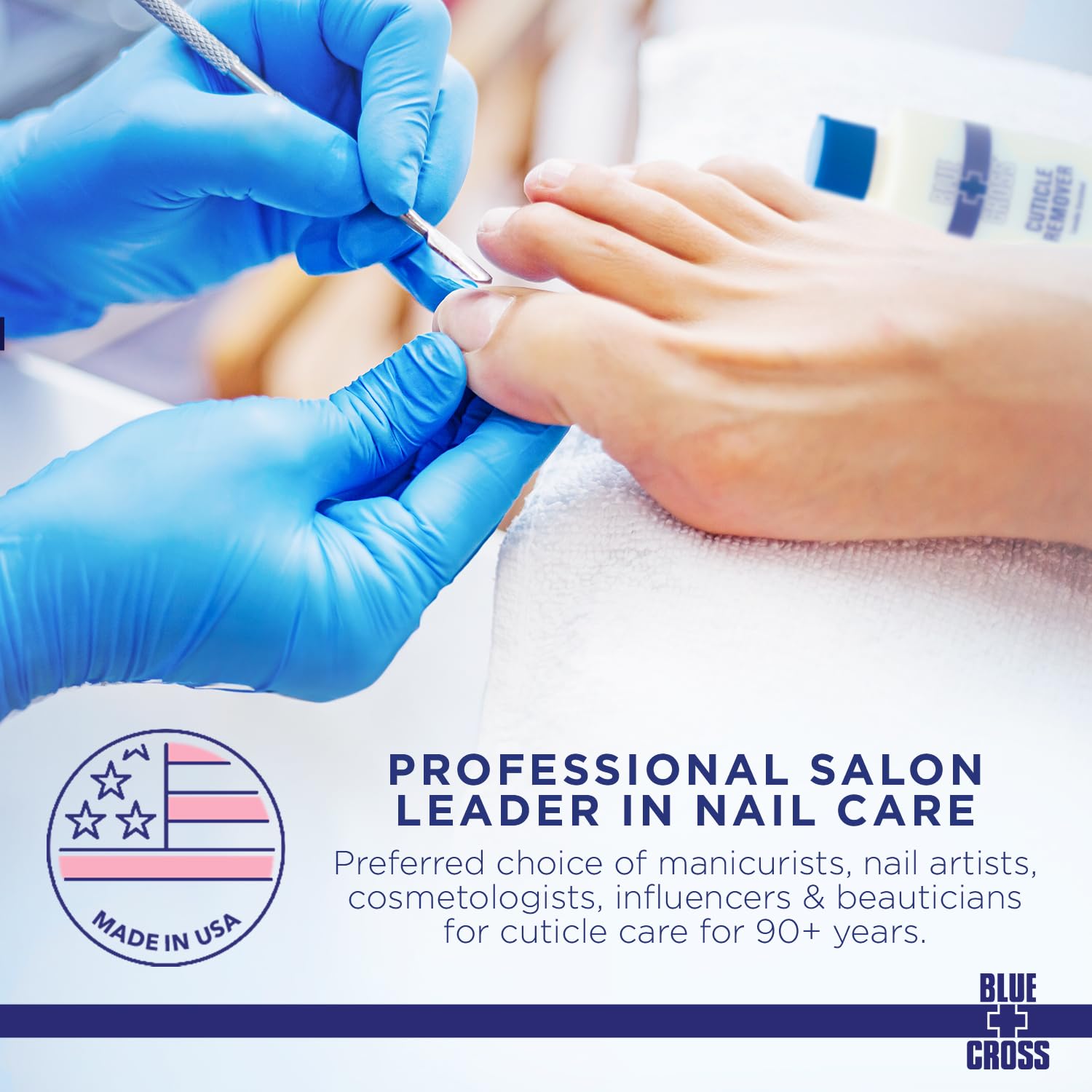 Blue Cross nail care solution for dry cuticles