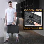 Yueieoun grooming storage case with password lock mechanism