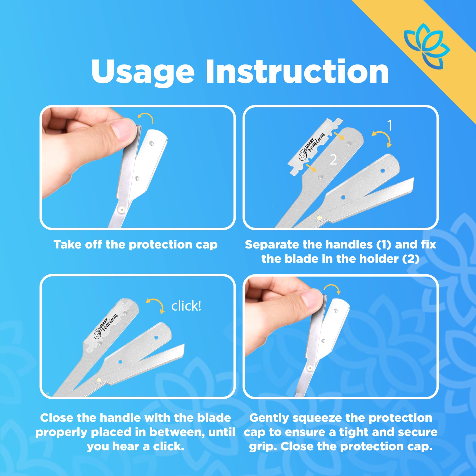 Equinox professional barber shears showing ergonomic finger rests and sharp ice tempered stainless steel blades