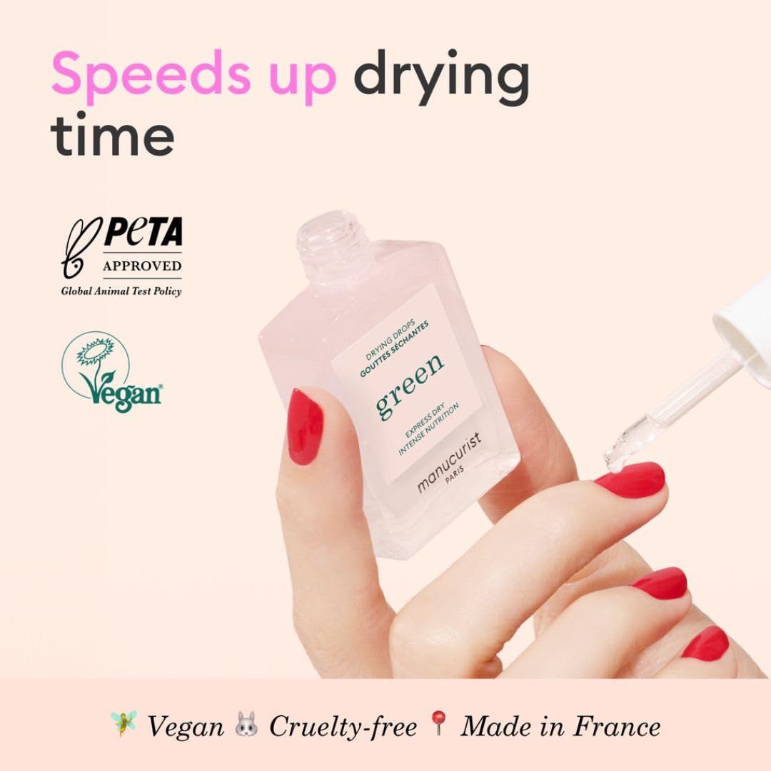 Manucurist Green Drying Drops applicator detail