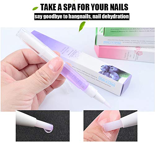 Miss Forever scented nail nourishment pens layout