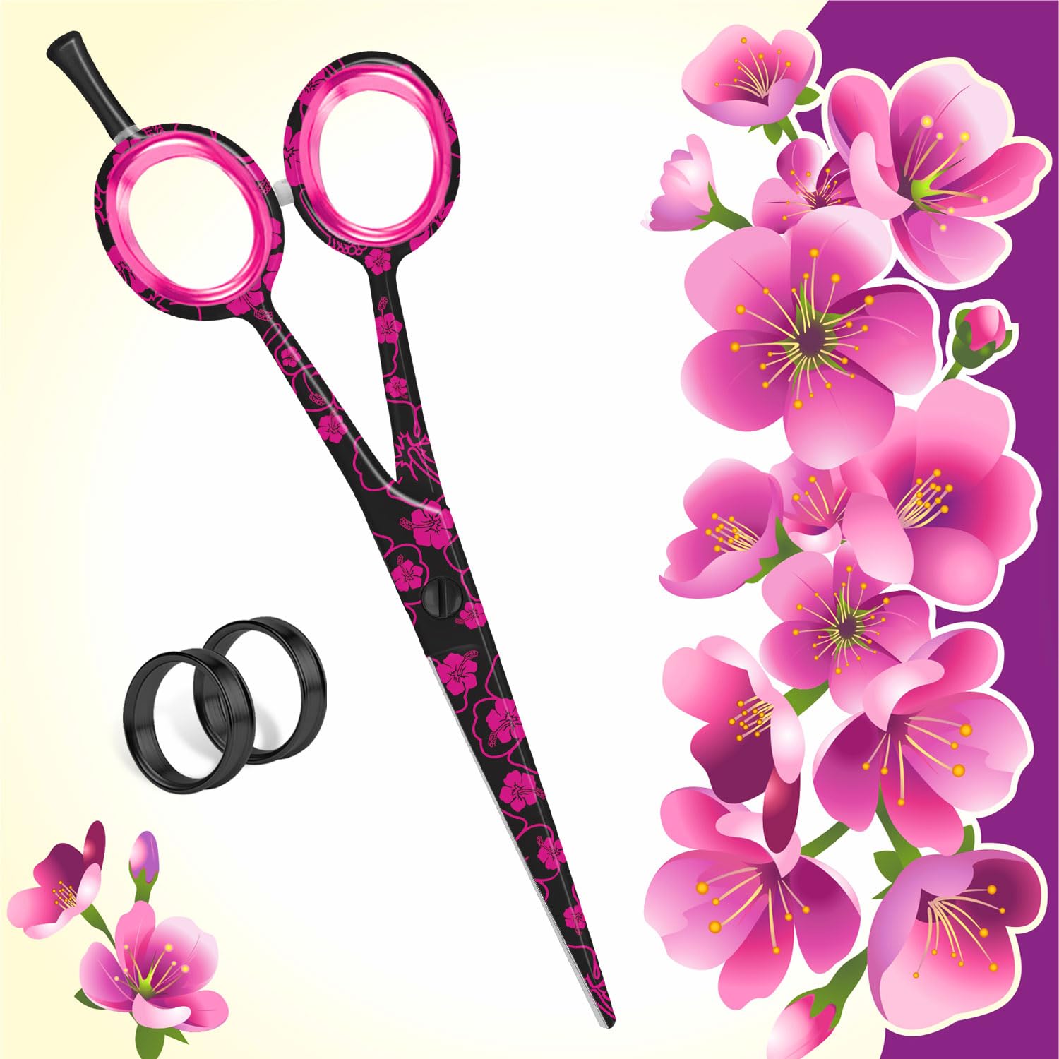 Beauticone hair cutting scissors complete gift box packaging demonstrating premium imported quality.