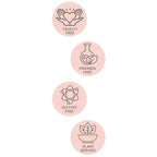Back label displaying ingredients and product information details.