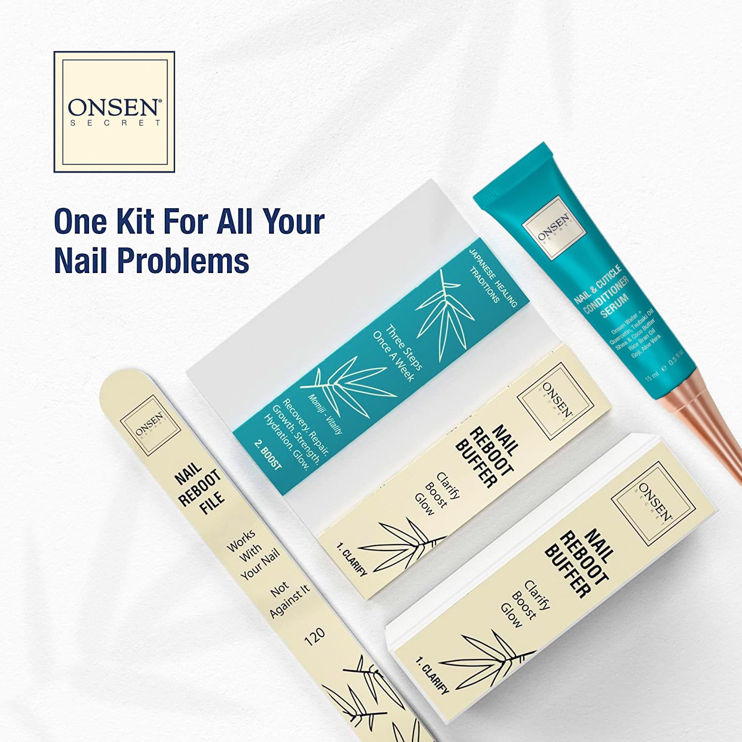 Cuticle care serum bottle for deep hydration