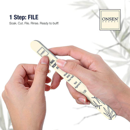 Onsen Secret nail file for precise shaping