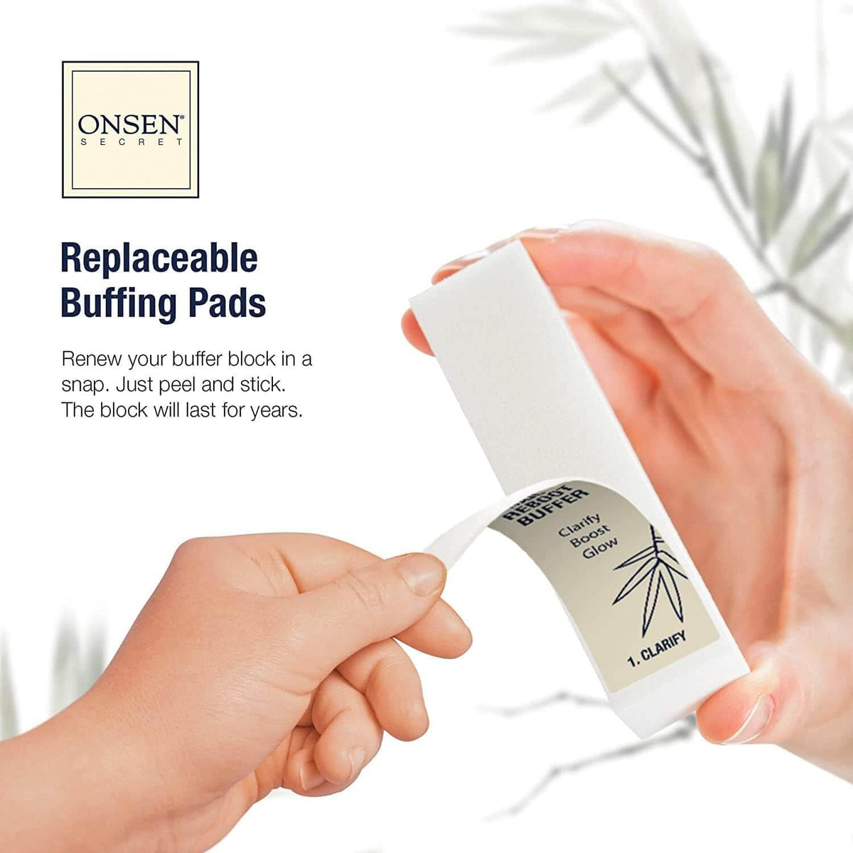 Onsen nail restoration kit branding and label detail