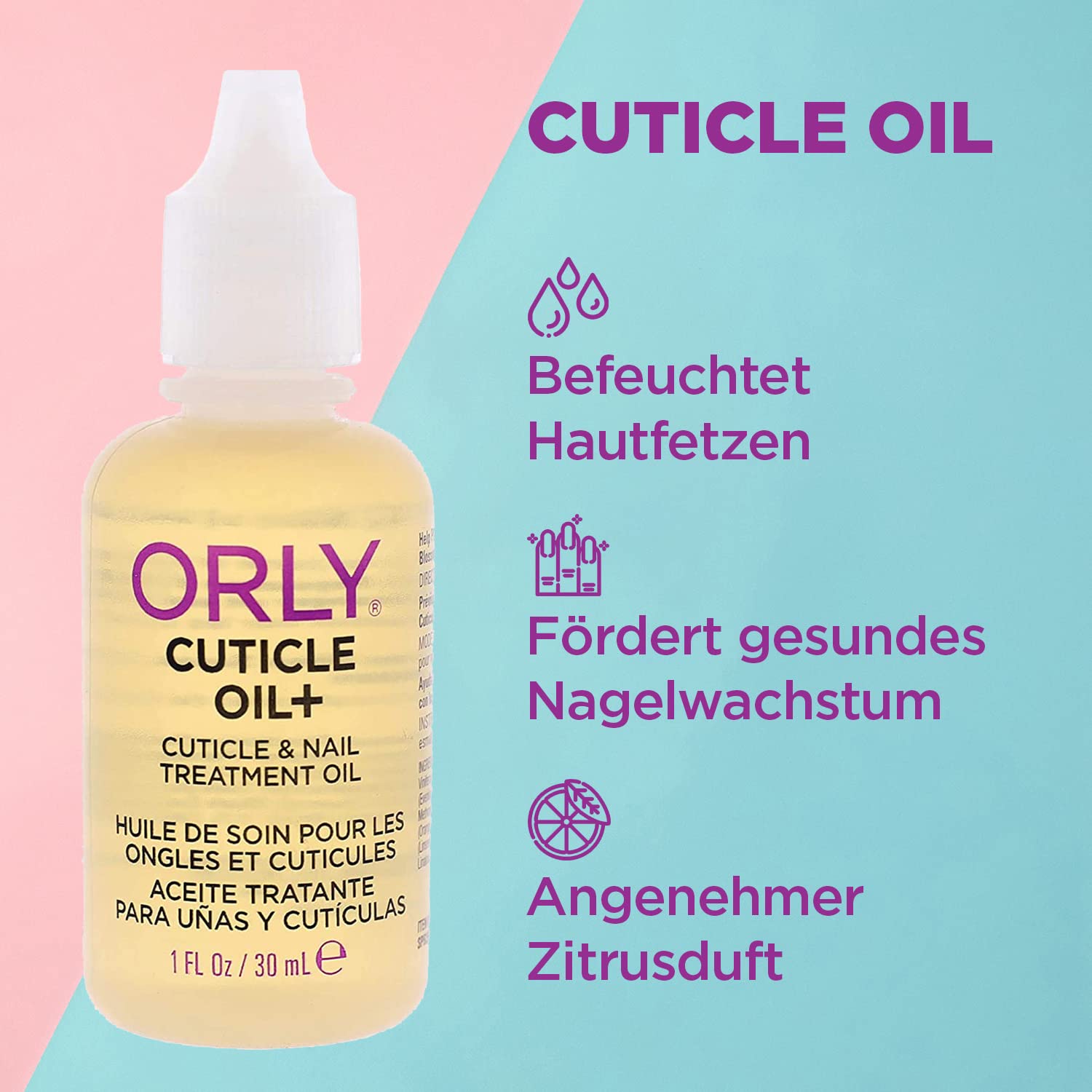 Orly professional nail treatment with dropper
