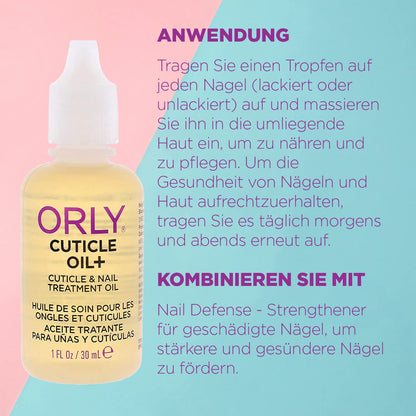 Orly Cuticle Oil Plus authentic USA imported bottle