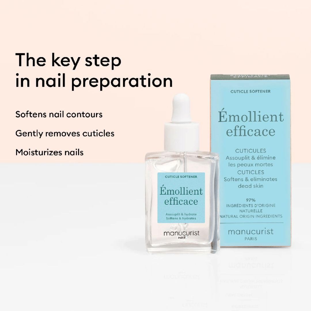 Manucurist nail care bottle with dropper applicator