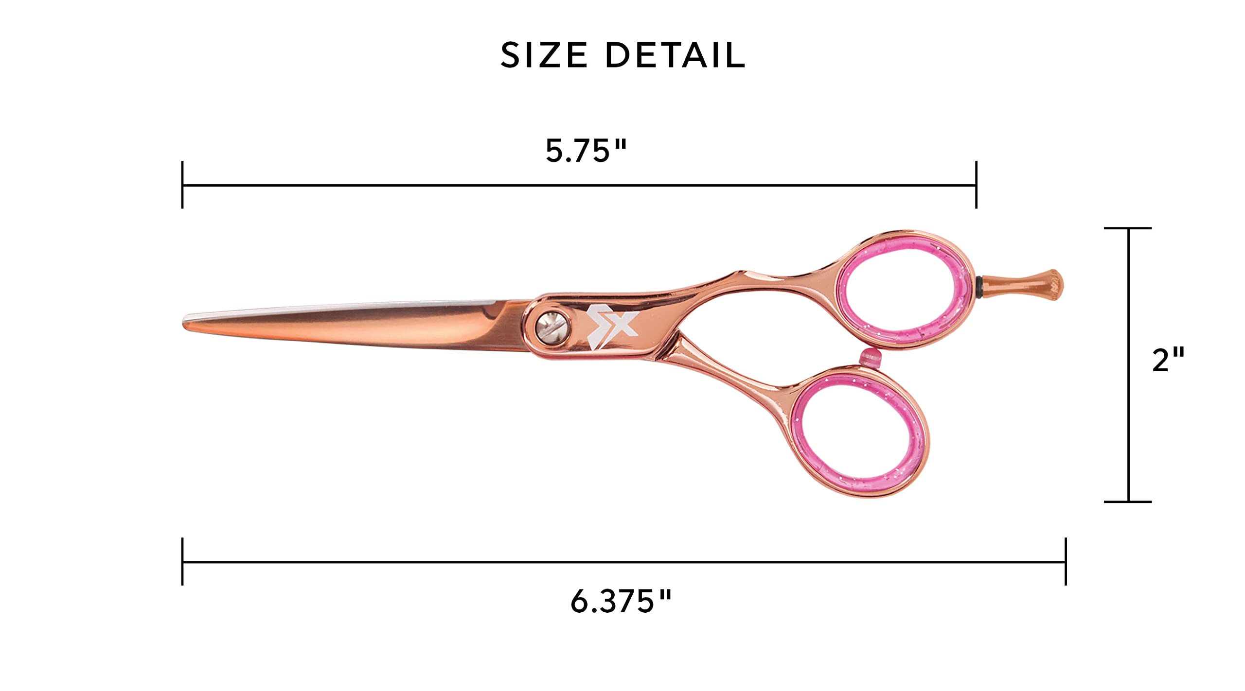 Cricket professional barber shears crafted from Japanese stainless steel