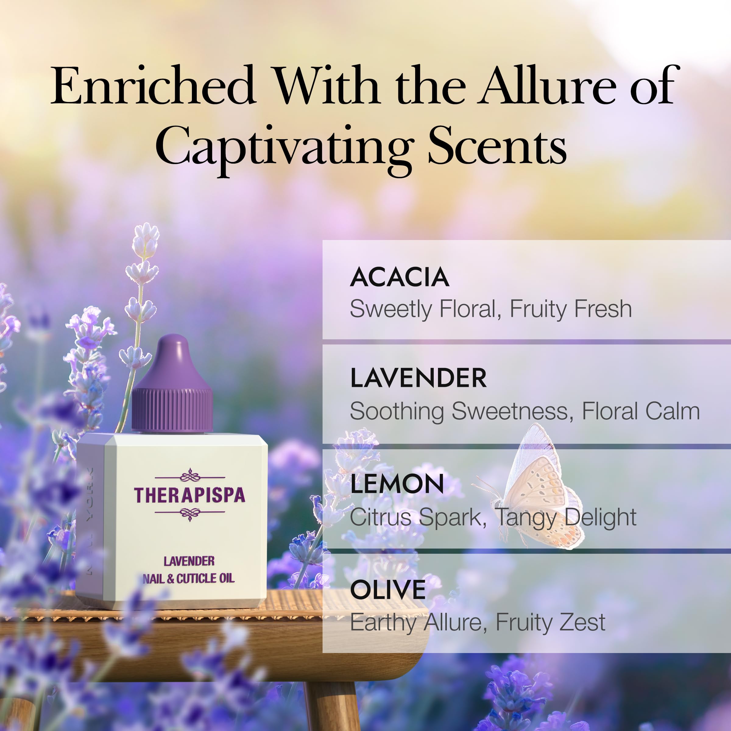 Therapispa 2.0 fluid ounce nail oil bottle packaging
