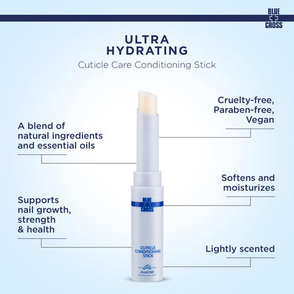 Blue Cross cuticle balm stick for dry and damaged cuticles