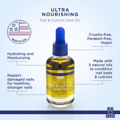 Hand model using Blue Cross professional nail treatment