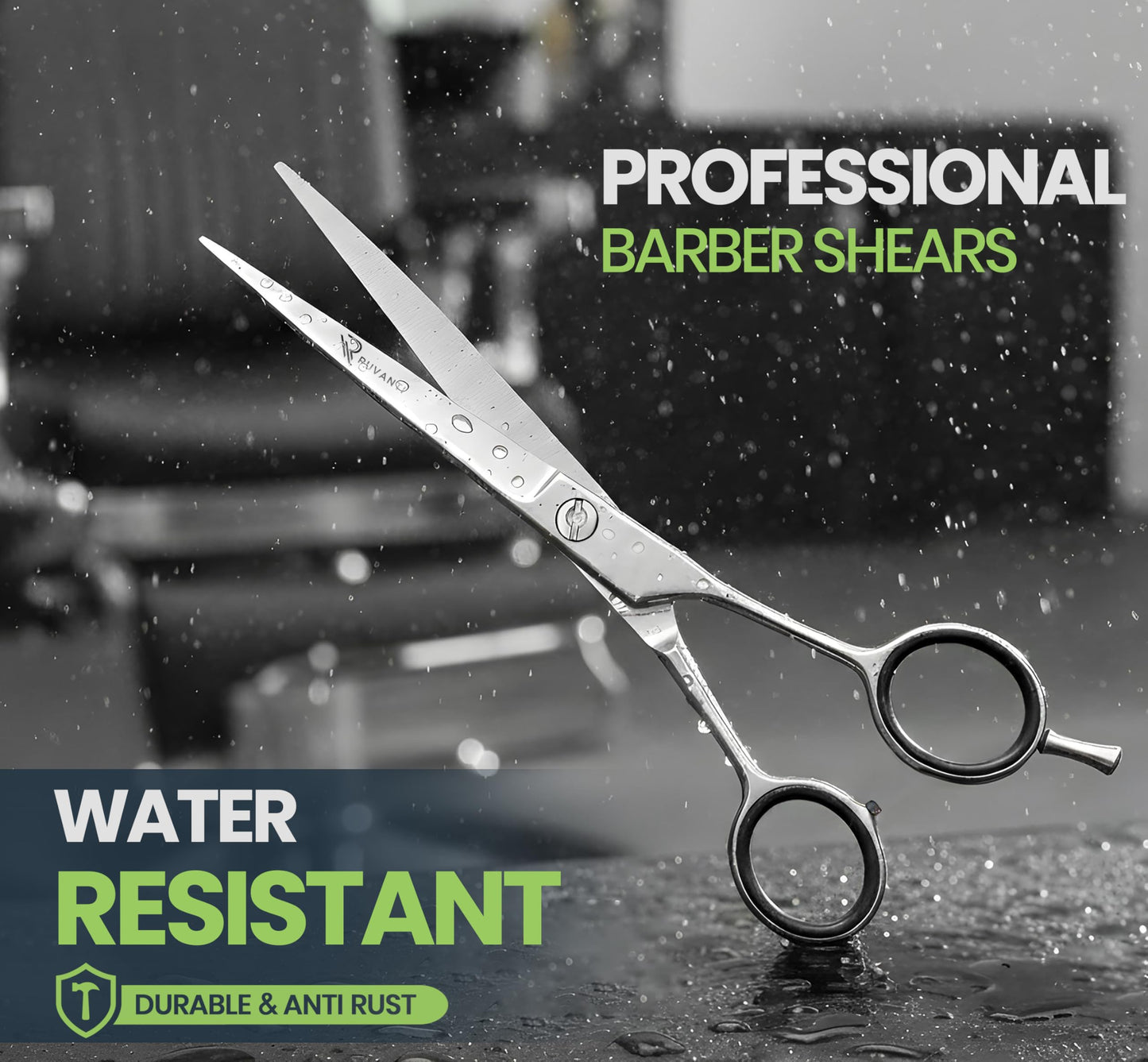 Ruvanti professional haircutting tool showcasing its sleek design and premium build quality.