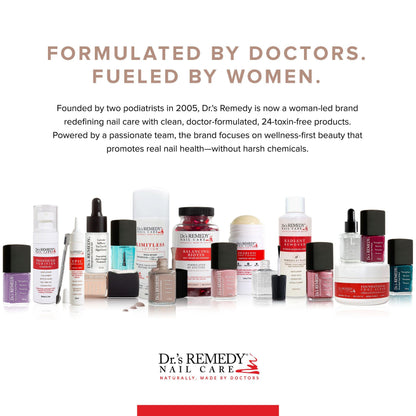 Authentic Dr.'s Remedy nail care product in original packaging