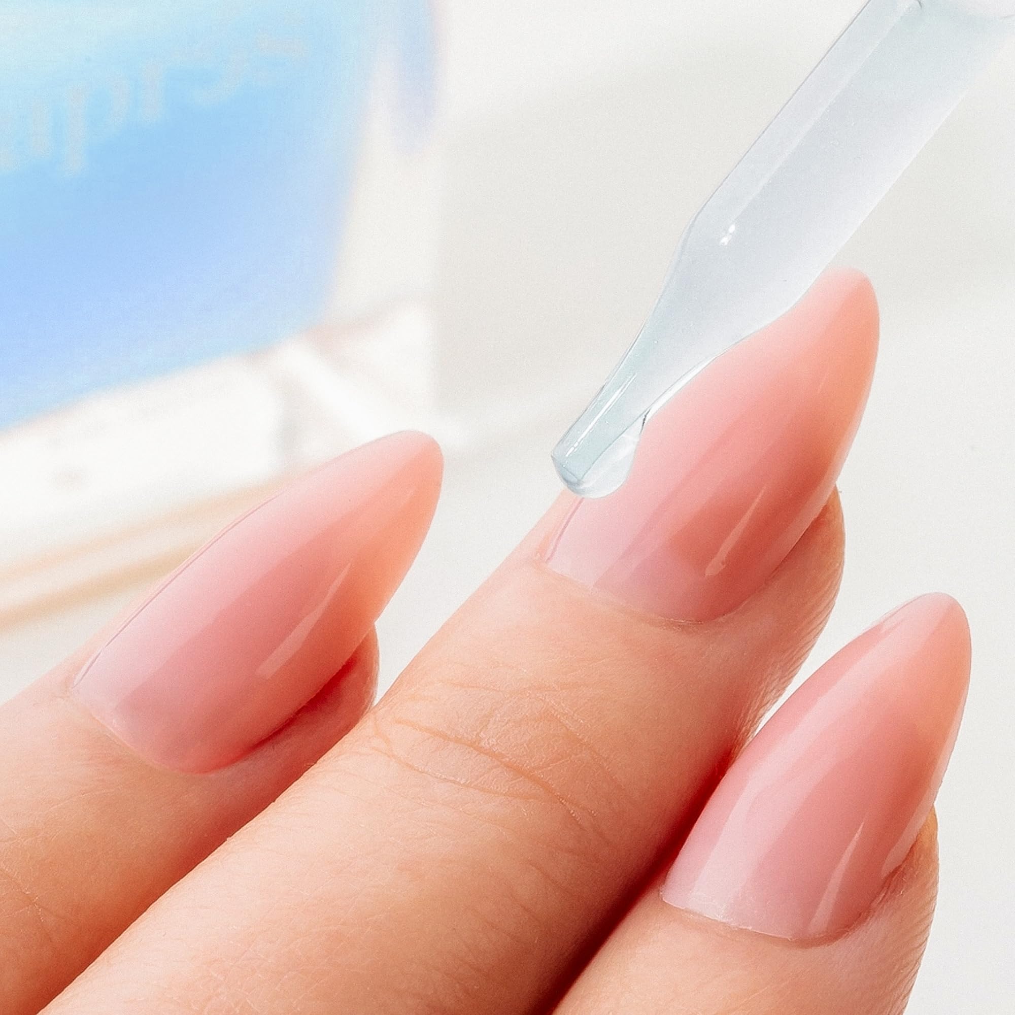 Close up of Apres nail cuticle oil texture