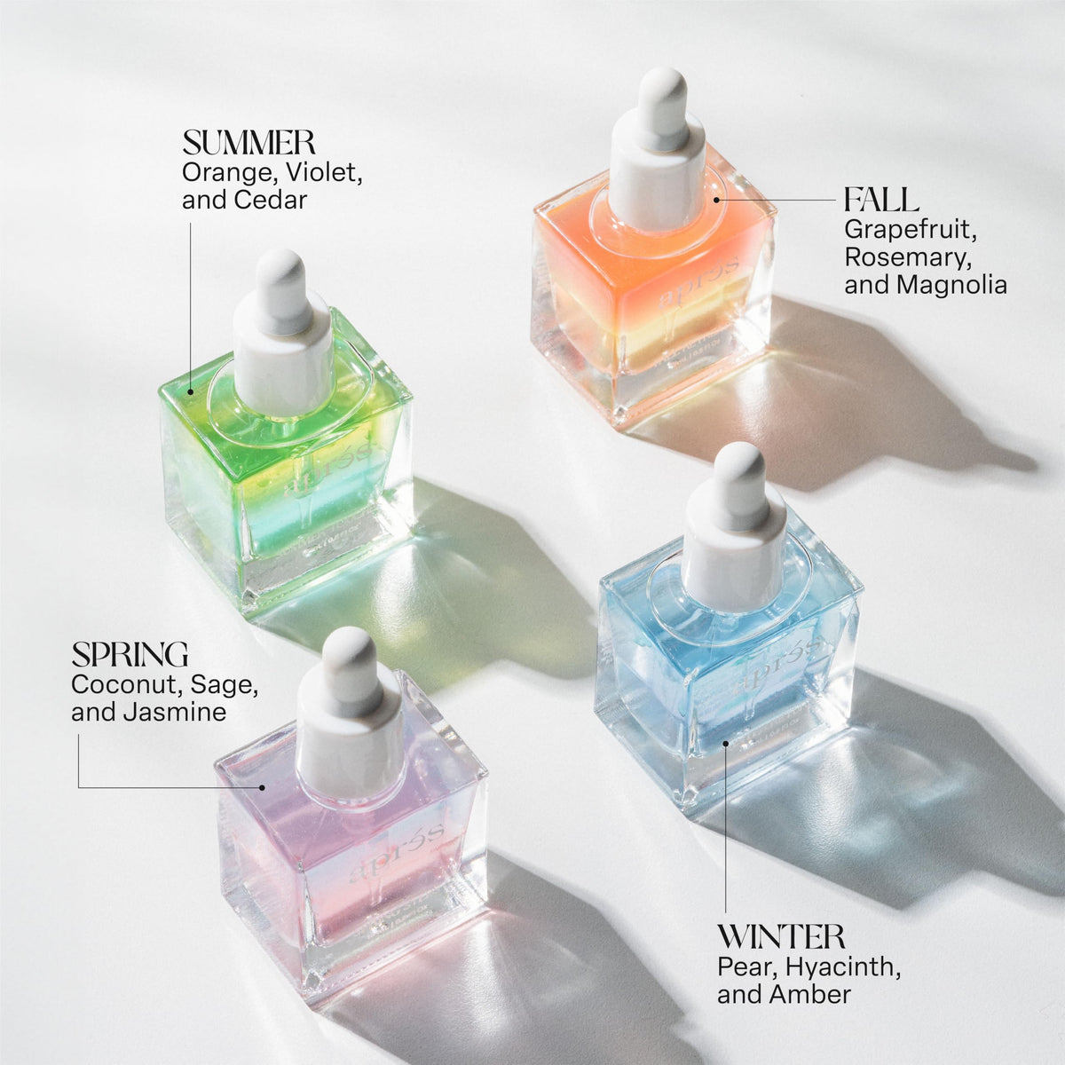 Authentic USA sourced beauty product lifestyle display
