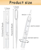Close-up view of the brush tip applicator on the uadbau pen