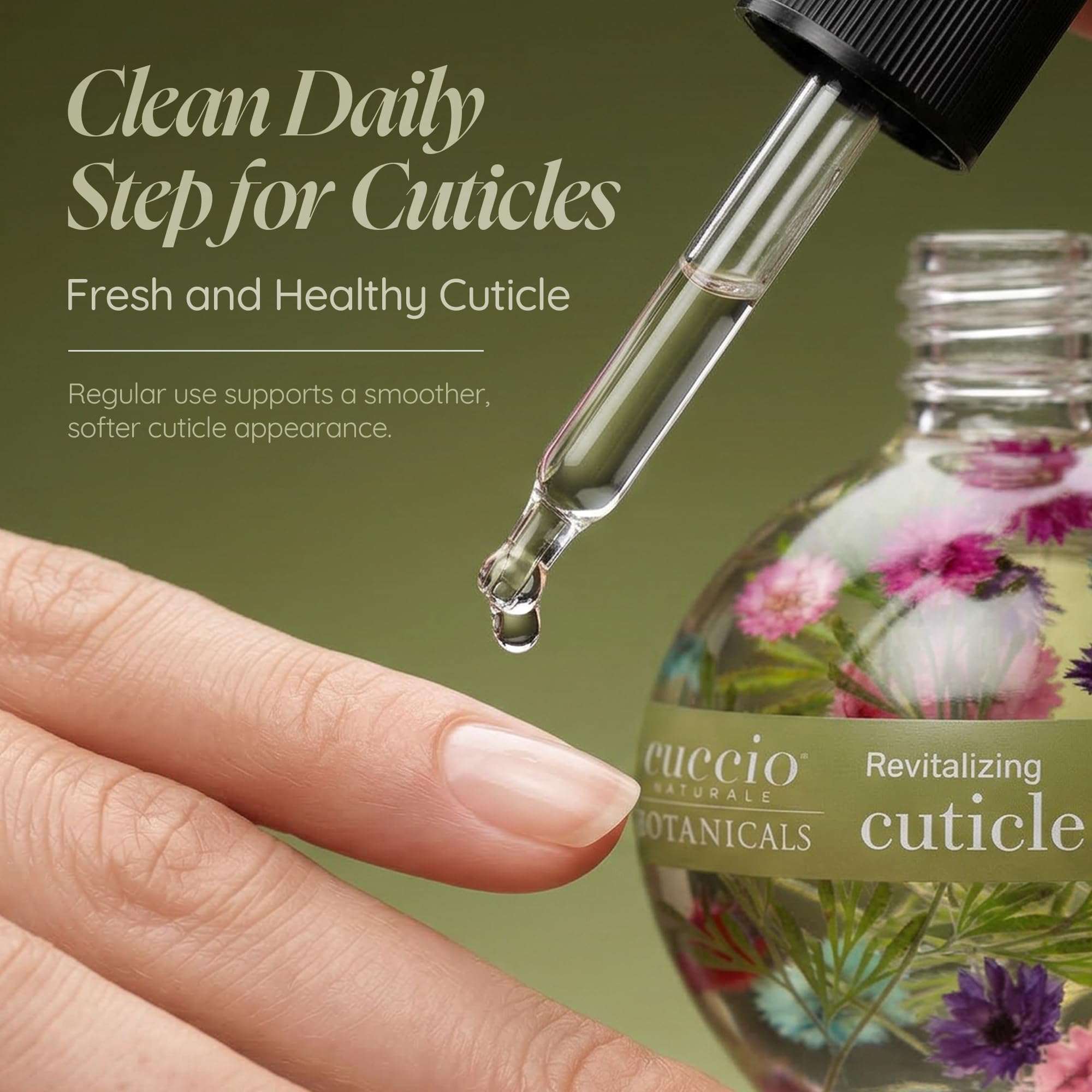 Cuccio Tuscan Garden nail care treatment 2.1 fluid ounces bottle