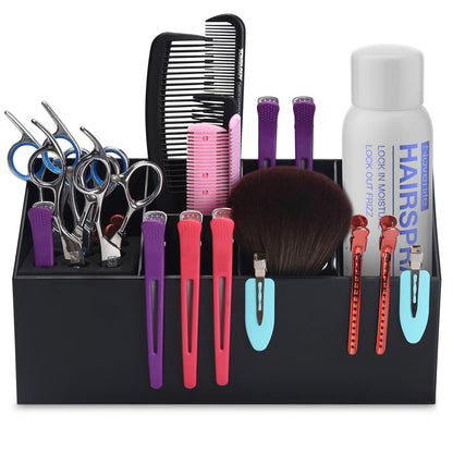 Noverlife imported cosmetic and hair tool workstation storage display