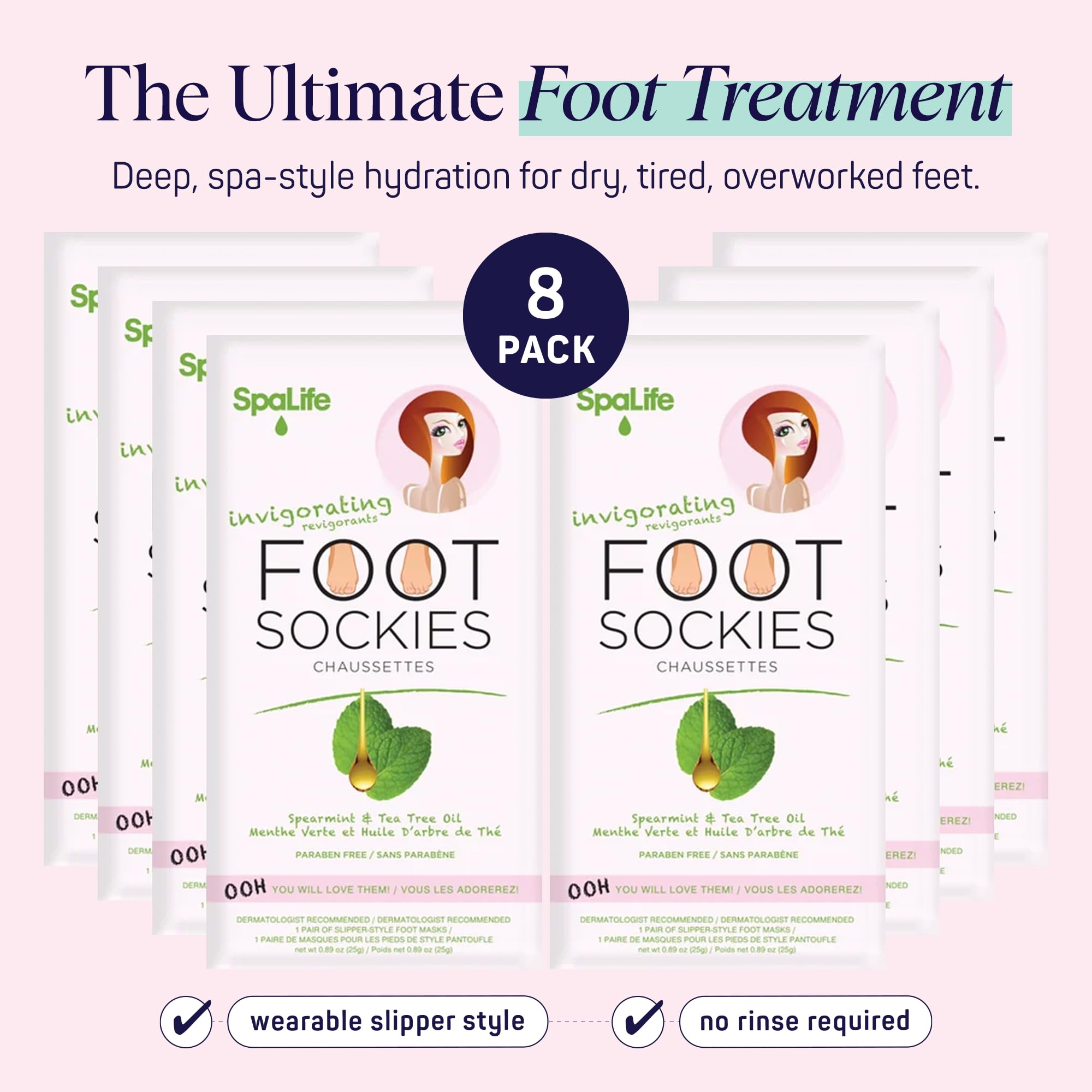 SpaLife nail mask individual finger wrap application