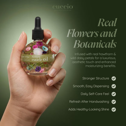 Authentic Cuccio Naturale Tuscan Garden cuticle oil packaging