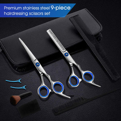 FATHABY texturizing thinning shears close up view showing precision teeth for volume reduction