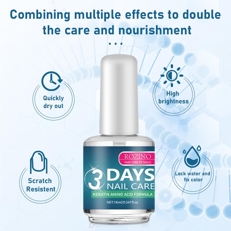 Applying Nthfecg clear nail care oil to cuticles