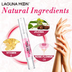 Lagunamoon 5 milliliter nail care pen displayed vertically on a clean background.