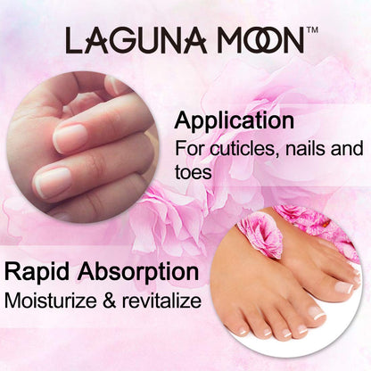 Lagunamoon 5ml cuticle oil pen for damaged nails hydration