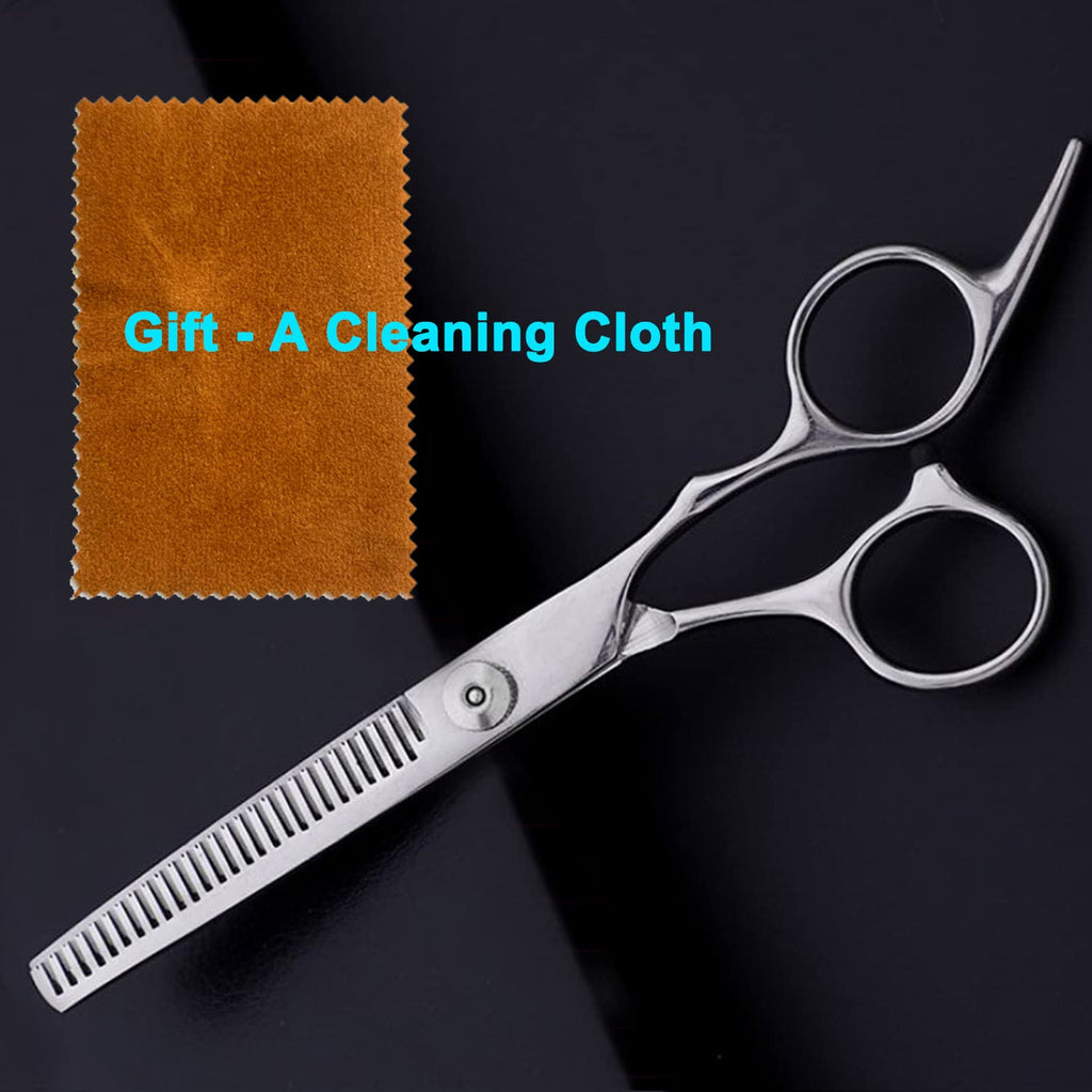 Packaging contents showing the authentic imported stainless steel hair thinning tool kit.
