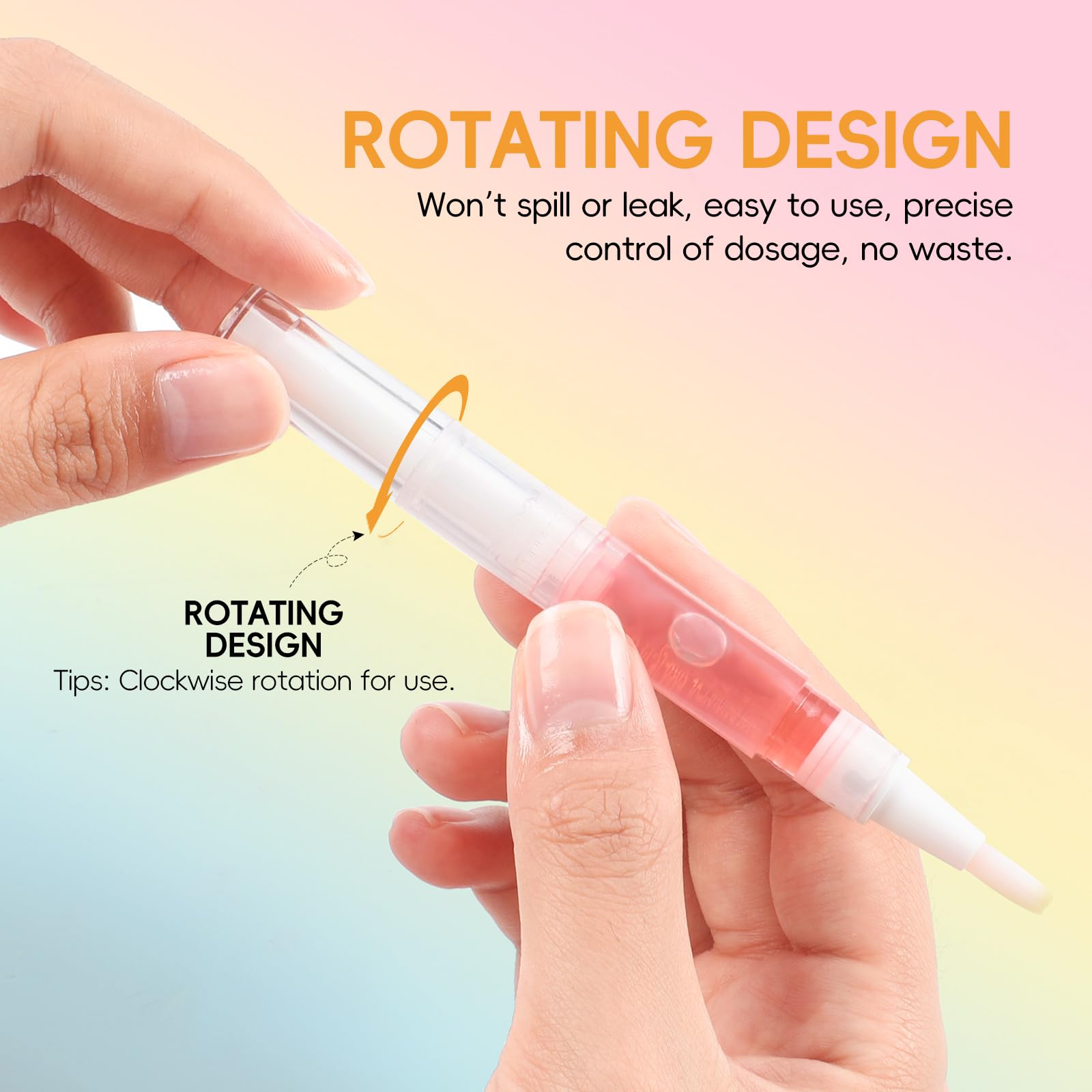 Sixteen assorted fruit scented cuticle oil pens for nails