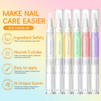 Collection of natural fragrance plant-based oil tubes