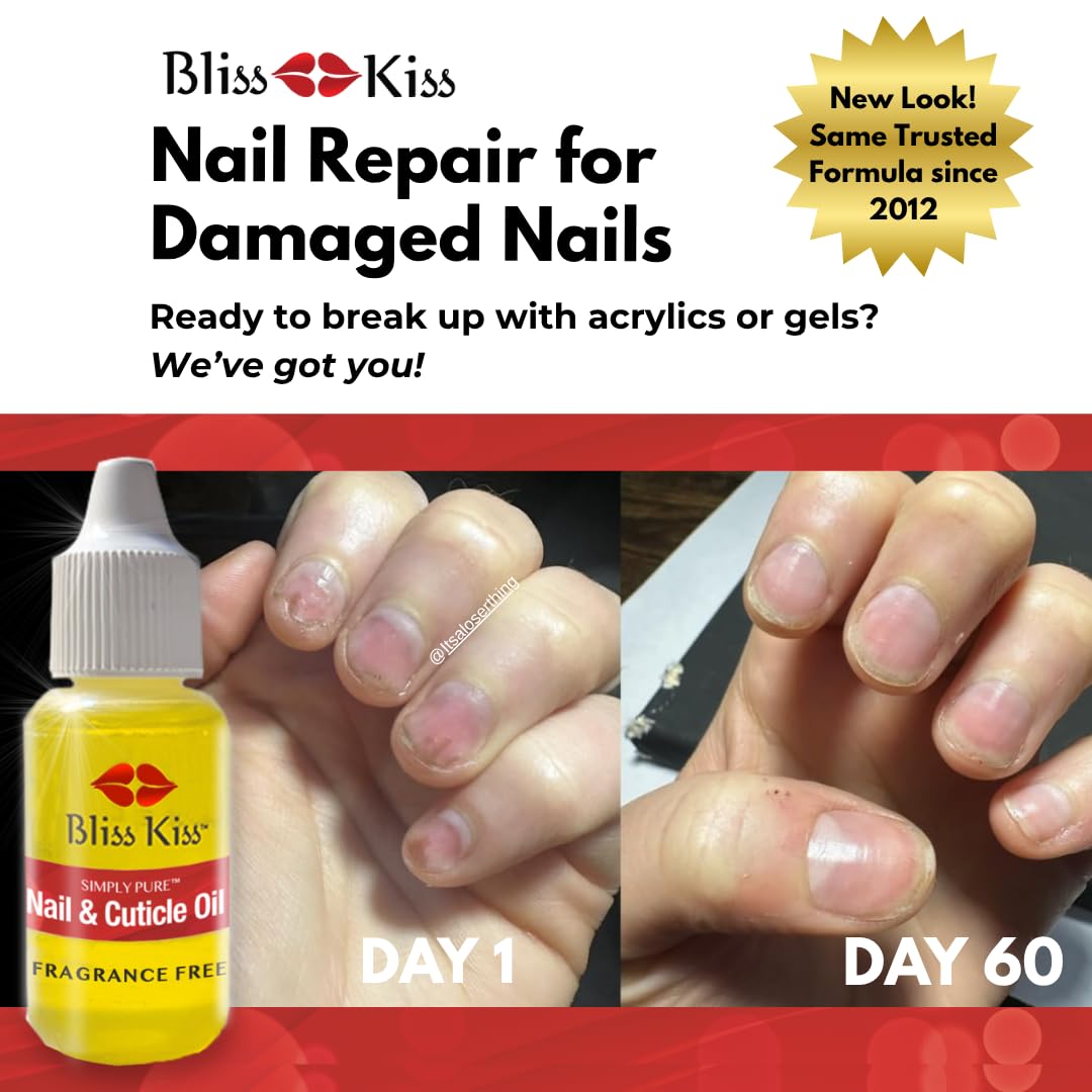 Fragrance-free nail strengthener and serum 0.5 fluid ounce bottle