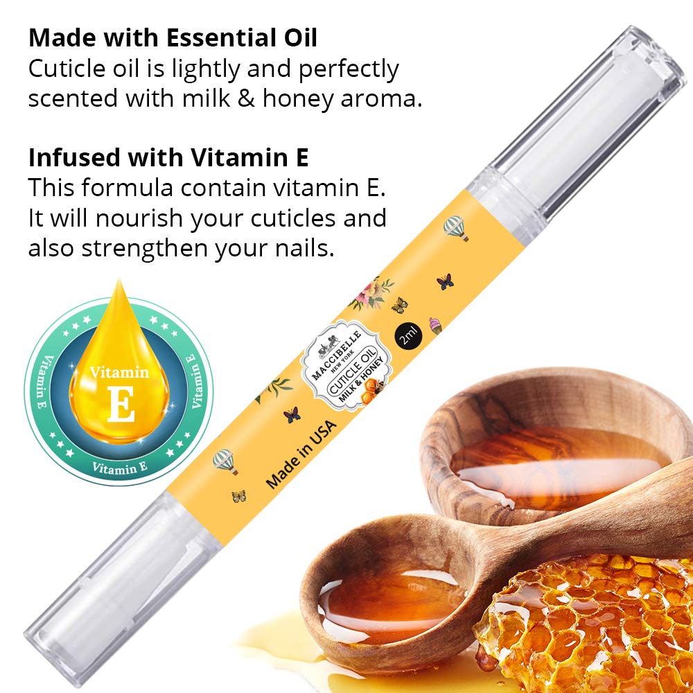 Maccibelle cuticle oil pen brush tip applicator
