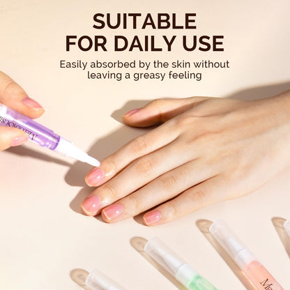 Travel friendly cuticle oil pens for on the go use