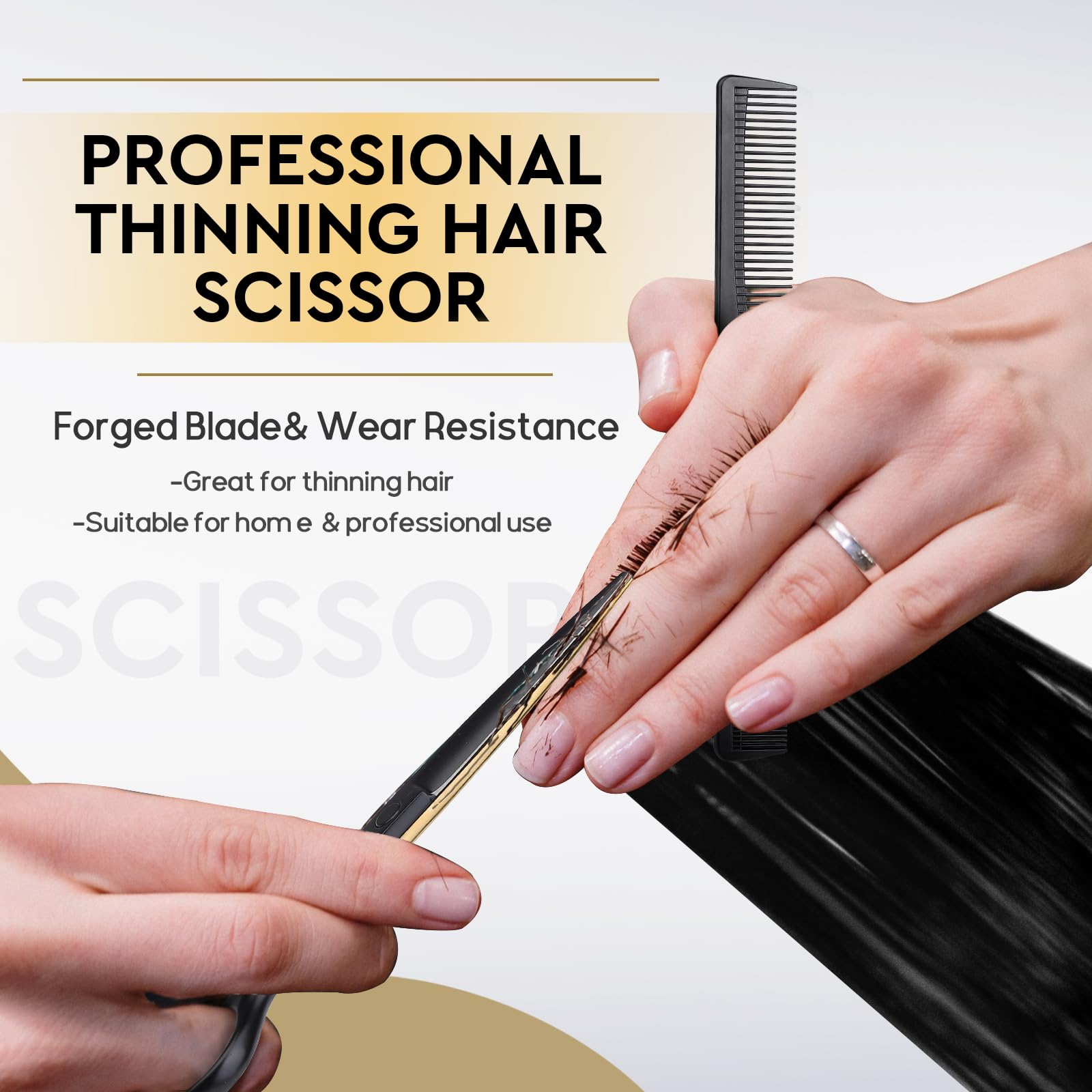 JASON stainless steel haircut set including clips combs and razor spread out on table
