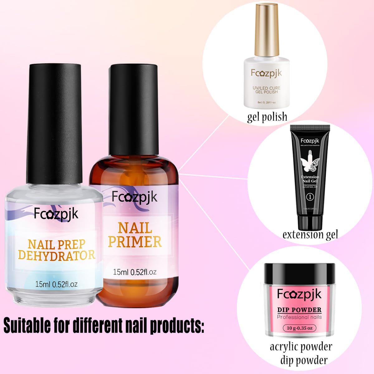 Applying Honey Joy nail dehydrator to natural nails