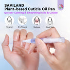 Saviland 6 piece cuticle oil pens arranged neatly