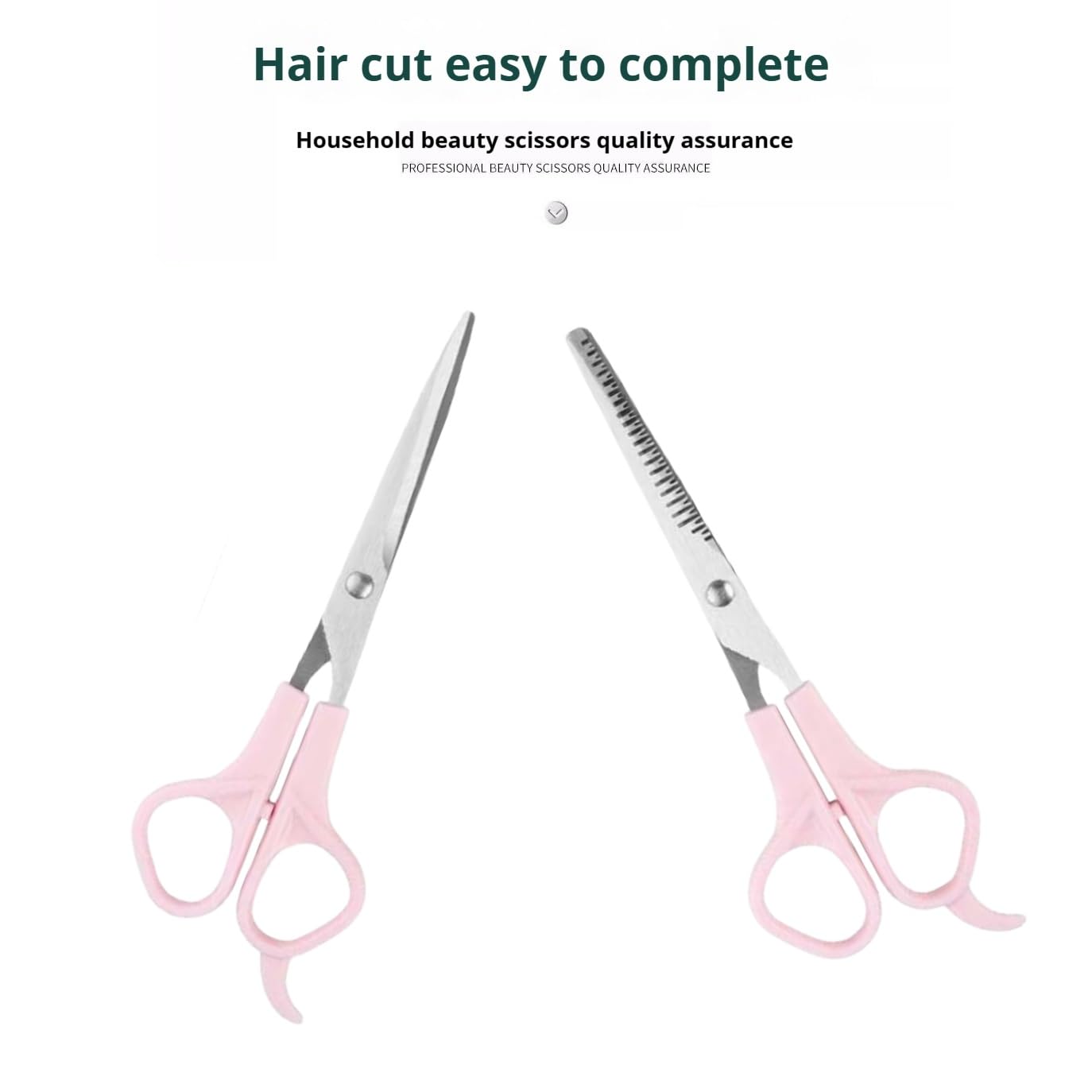 TIKMNO imported hair shears set packaging showing complete kit contents for home haircutting