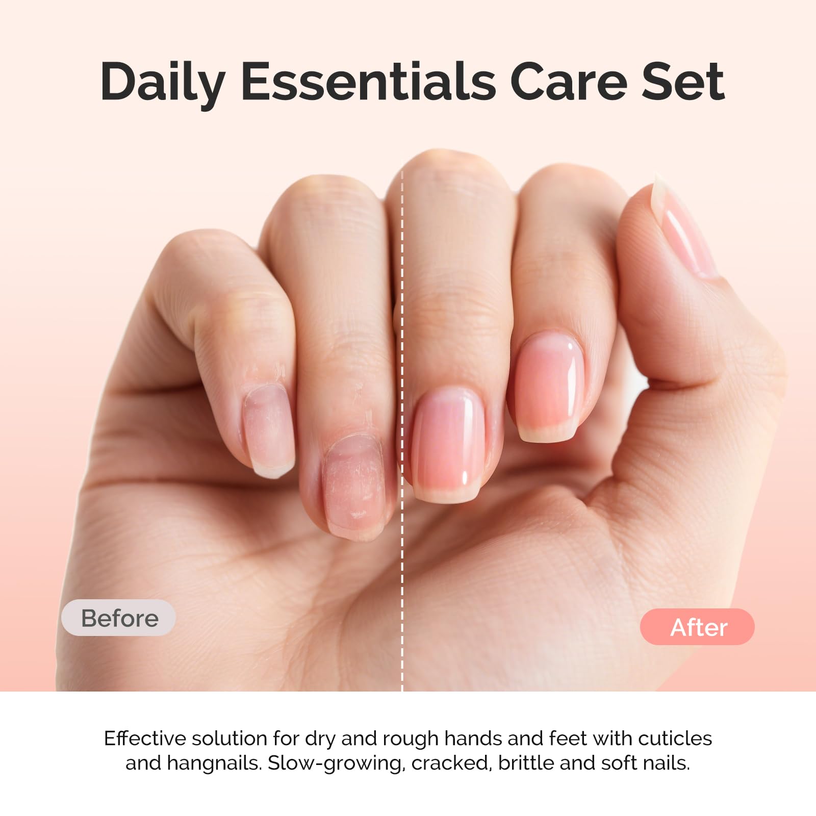 MelodySusie cuticle remover jelly texture on finger